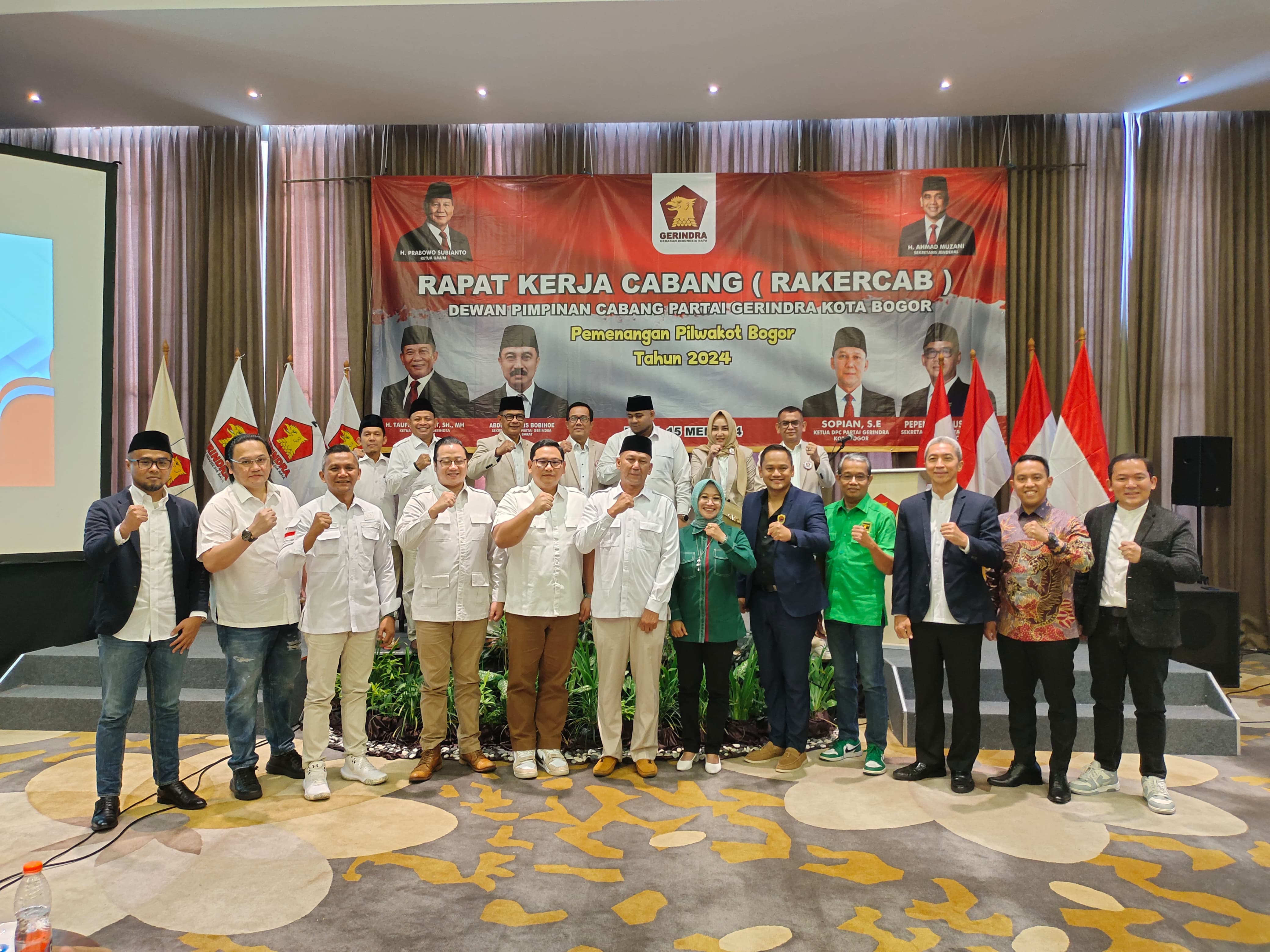 DPC Partai Gerindra Serahkan 7 Nama Bacawalkot Bogor ke DPD