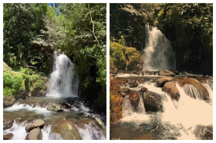 Curug Cipamingkis yang berlokasi di Desa Wargajaya, Kecamatan Sukamakmur, Kabupaten Bogor, Jawa Barat 16830.