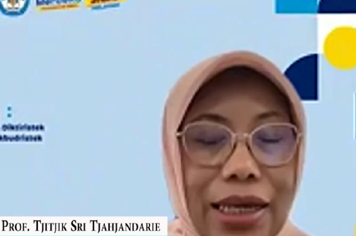 Plt Sekretaris Ditjen Diktiristek Kemendikbudristek Tjitjit Sri Tjahjandarie.