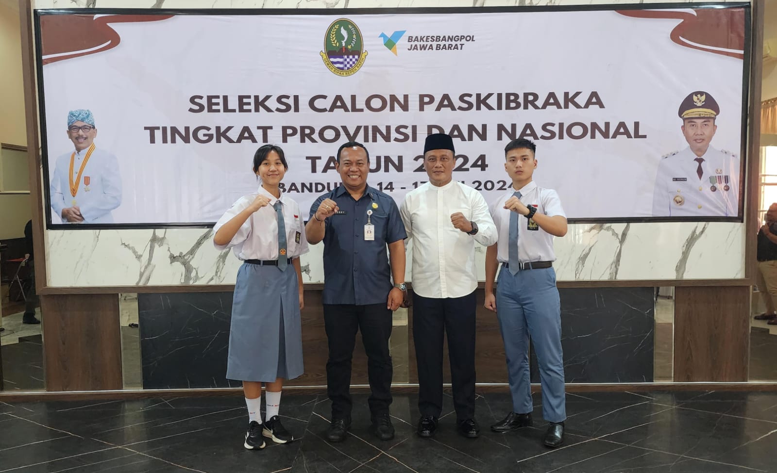 Rhibka, siswi kelas 10 SMA Mardi Yuana berhasil lolos dalam seleksi calon Paskibraka Tingkat Provinsi Jawa Barat.