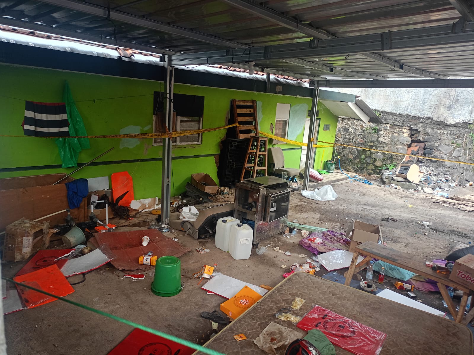 rumah pembuatan narkotika di Citeureup Bogor