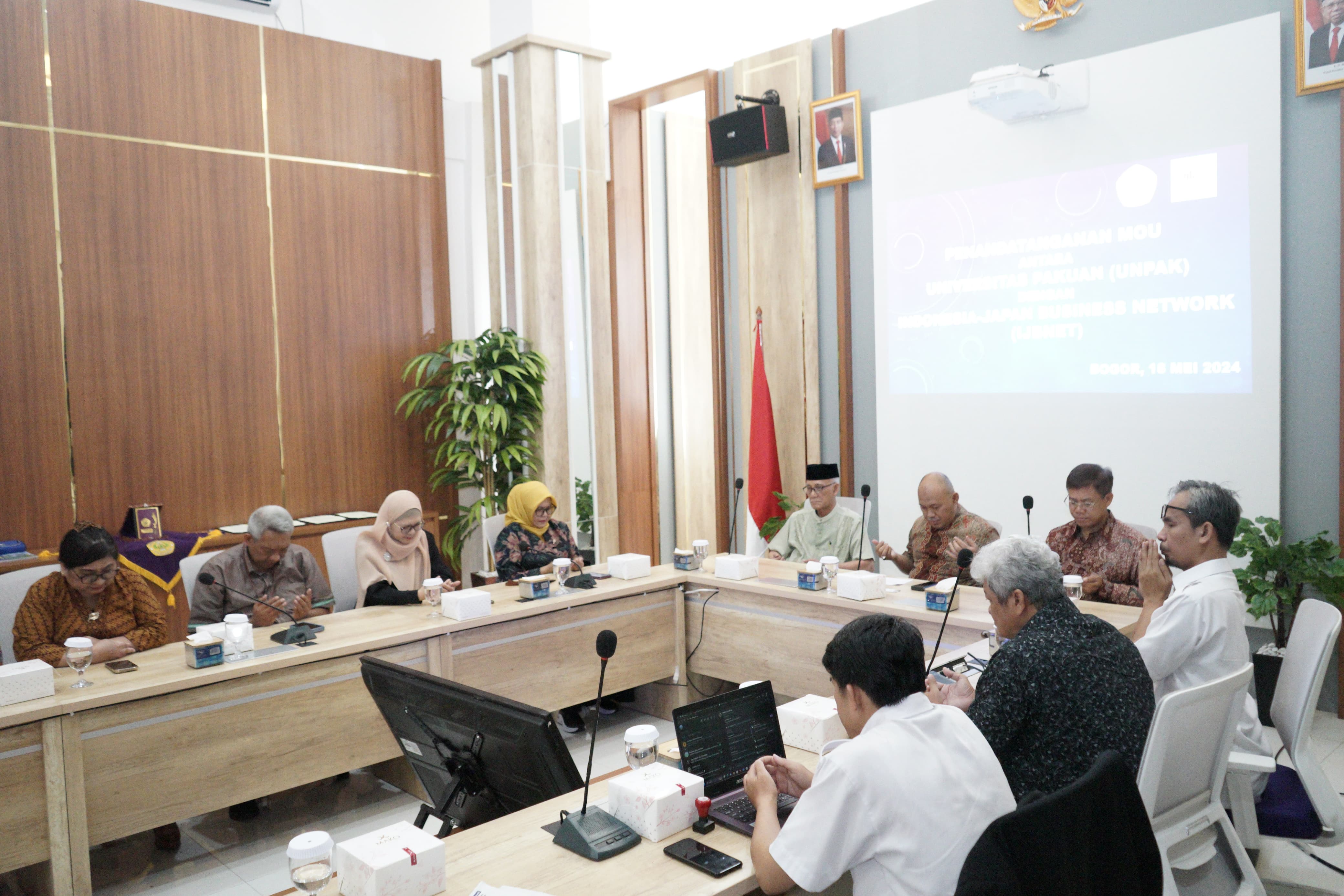 Unpak Bogor jalin kerja sama dengan IJBNet