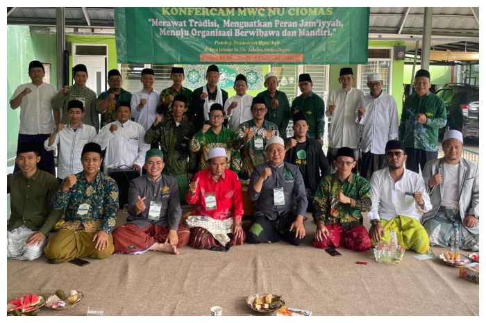 Konfercam Majelis Wakil Cabang Nahdlatul Ulama (MWC NU) Ciomas sukses digelar, Minggu (19/5/2024).