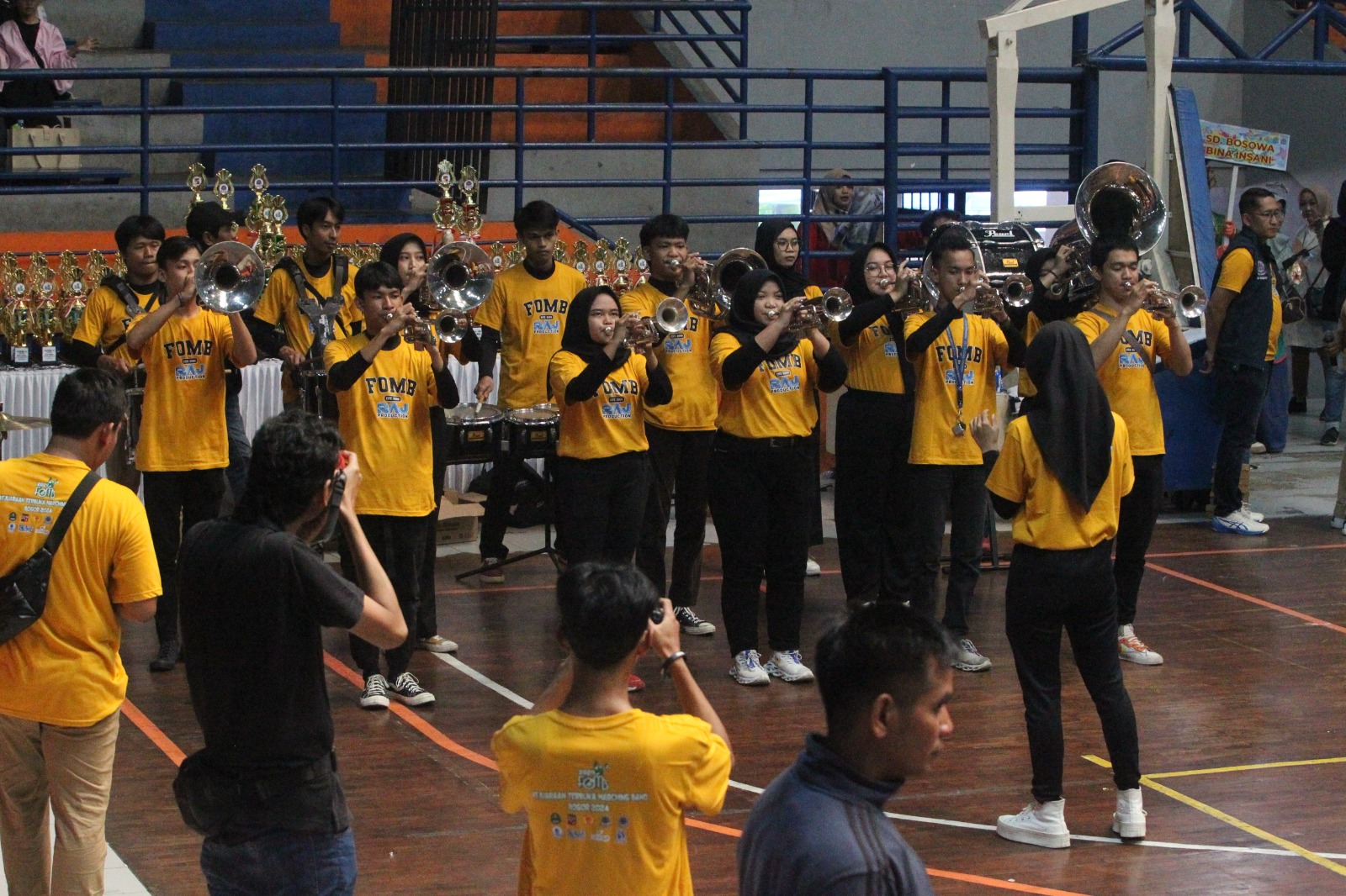 PDBI Kota Bogor kembali menggelar Festival Open Marching Band (FOMB) 2024, Minggu (19/5/2024).