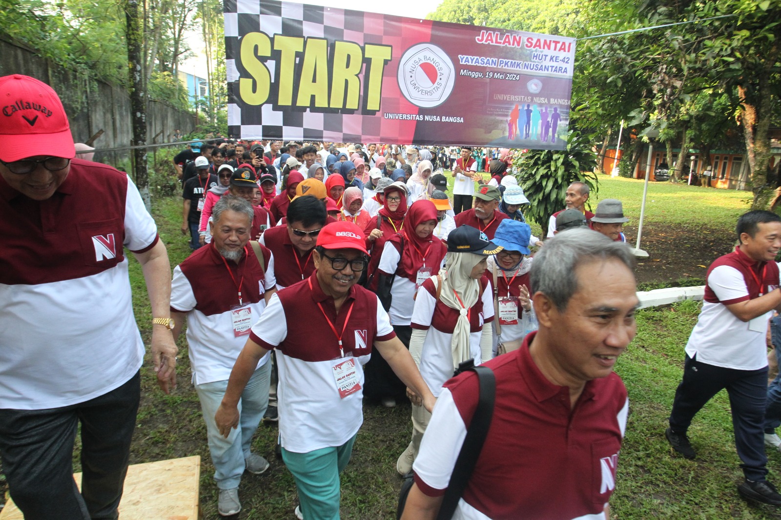 Lebih dari 700 Orang Ikuti Jalan Sehat Yayasan PKMK Nusantara, Kelilingi Bogor dengan Jarak 4 Km