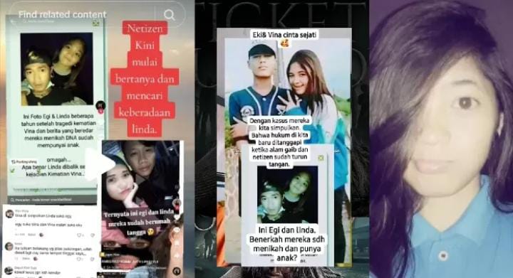 Beredar foto Linda, perempuan yang kesurupan arwah Vina Cirebon.