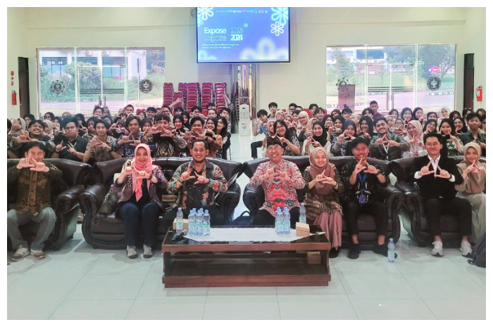 Mahasiswa IPB menyelenggarakan EXPOSE 2024 bertempat di Auditorium FMIPA Kampus Darmaga pada 21 Mei 2024.