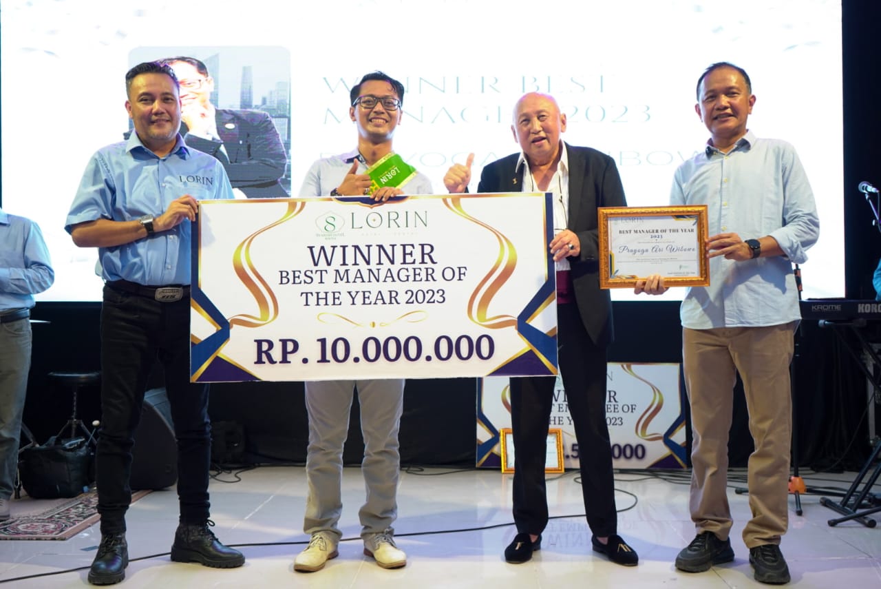 Perayaan HUT ke-13 Lorin Hotel Sentul dan HUT ke-79 Owner Hotel, Tinton Soeprapto.