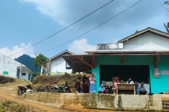 Suasana Kampung Ciguha, Kecamatan Nanggung, Kabupaten Bogor.