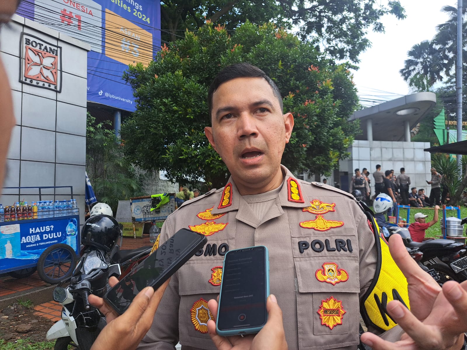 Kapolresta Bogor Kota, Kombes Pol Bismo Teguh Prakoso.