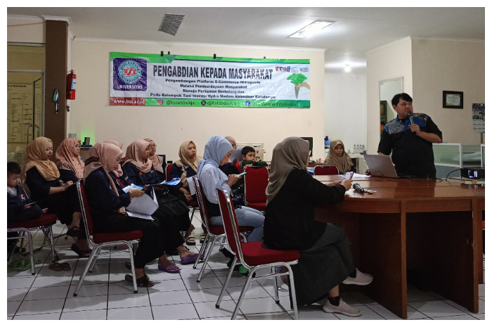 BSI bersama Hydromadam menggelar pelatihan Pembuatan Proposal Penawaran Kerjasama dan Pembuatan Portofolio Produk Menggunakan Canva, Sabtu (25/5/2024).