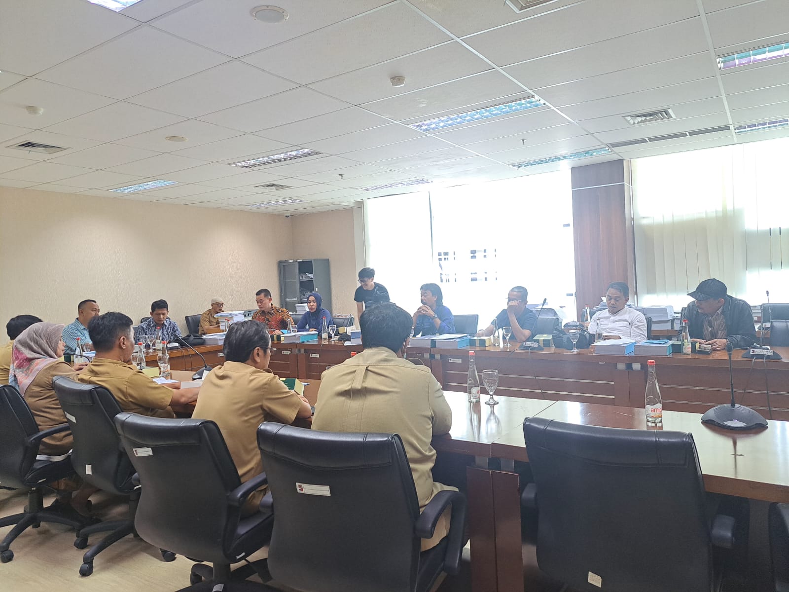 Rapat kerja antara Komisi III DPRD dengan DLH Kota Bogor pada Senin (27/5/2024).