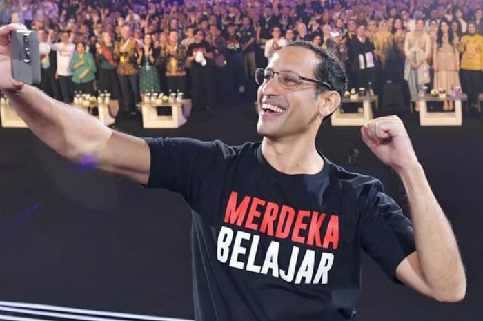 Mendikbud Ristek, Nadiem Makarim.