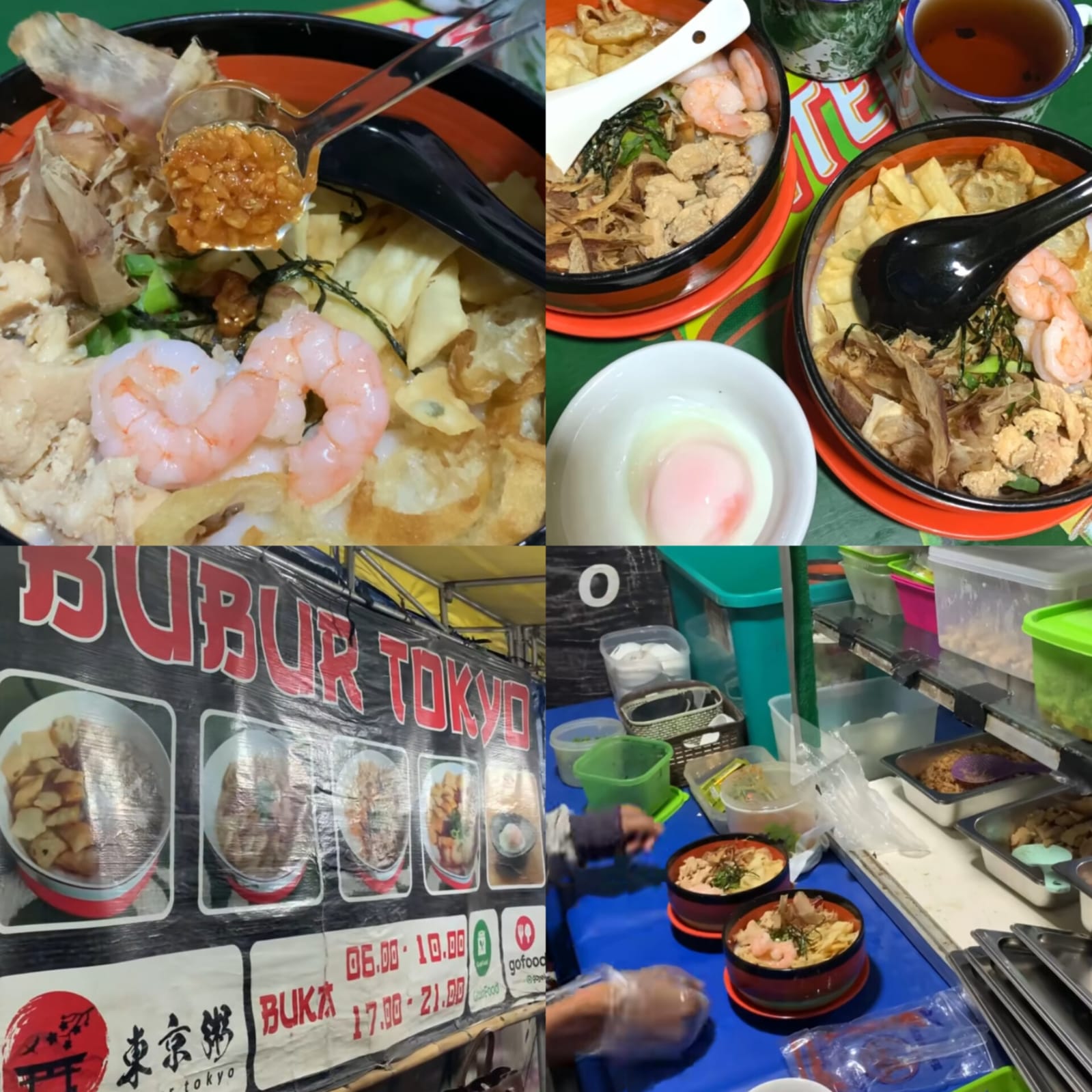Bubur ayam viral di Bogor.