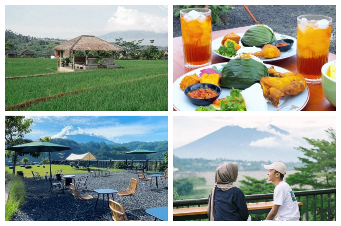 Sawah Abah Coffee yang berlokasi di Jl. Raya Puncak Gadog No.88, Desa Cipayung Datar, Kecamatan Megamendung, Kabupaten Bogor.