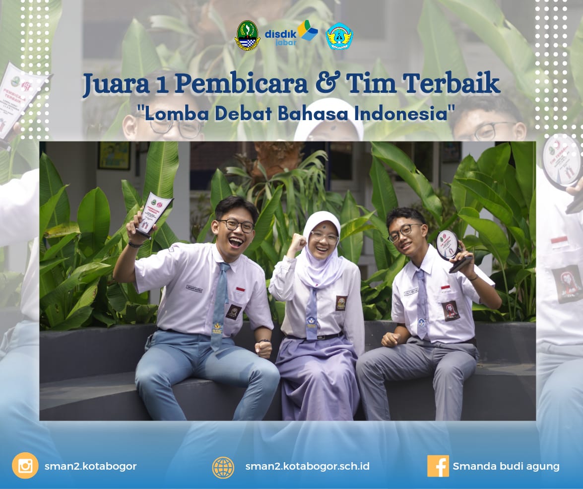 Tampil Gemilang, Tim Debat Smanda Kota Bogor Rebut 2 Prestasi di LBDI