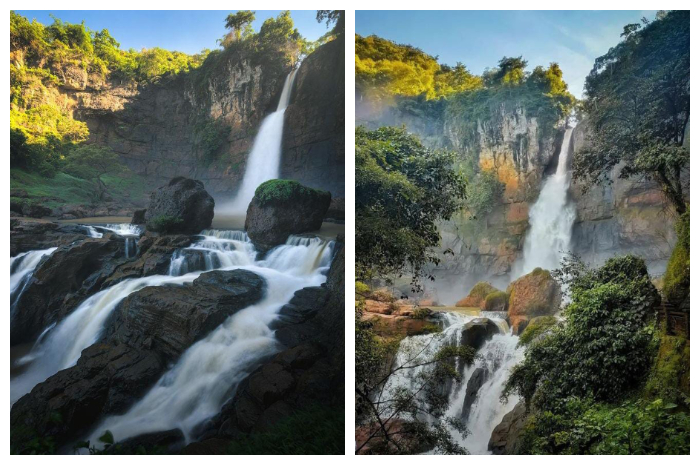 Curug Cimarinjung yag berlokasi di Kampung Cimarinjung, Desa Ciwaru, Kecamatan Ciemas, Kabupaten Sukabumi, Jawa Barat.