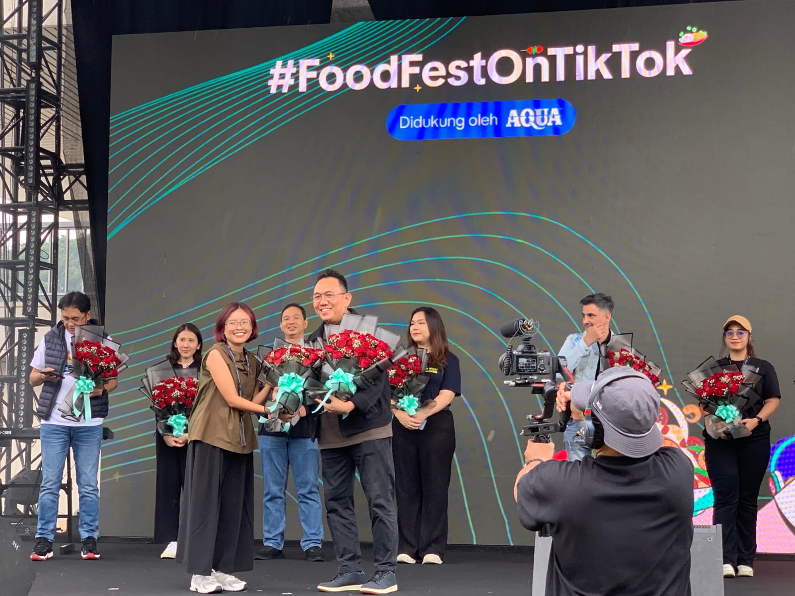 Etawalin saat ambil bagian dalam #FoodFestOnTikTok 2024, festival kuliner pertama di Indonesia yang dibuat oleh TikTok.
