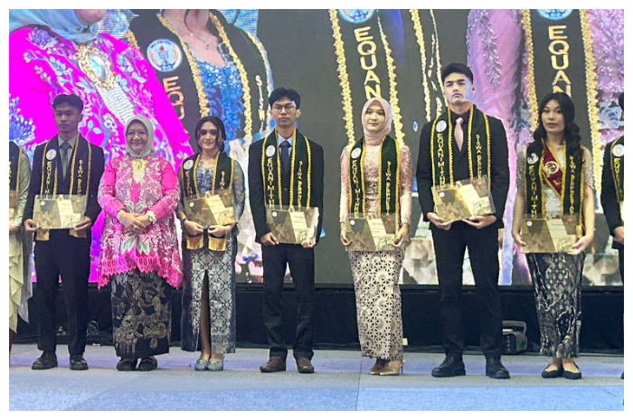 SMAN 3 Kota Bogor, menggelar perpisahan siswa kelas 12 di Puri Begawan, Kecamatan Bogor Timur, Kamis (30/5/2024).