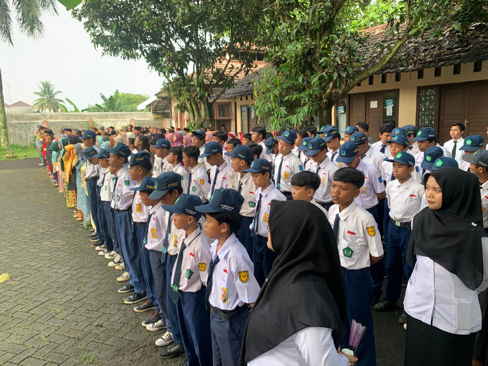 Suasana peringatan HJB ke-542 di Kecamatan Tajurhalang, Kabupaten Bogor Senin (3/5/2024).