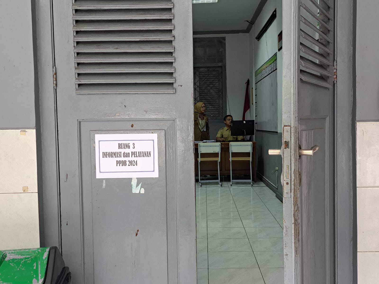 Ruamg pendaftaran online PPDB Jawa Barat di Sman 1 Kota Bogor.
