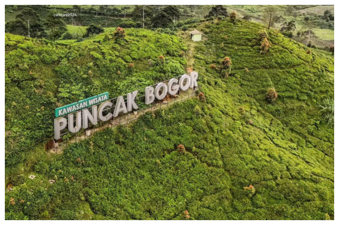 Kawasan Wisata Puncak, Kabupaten Bogor.