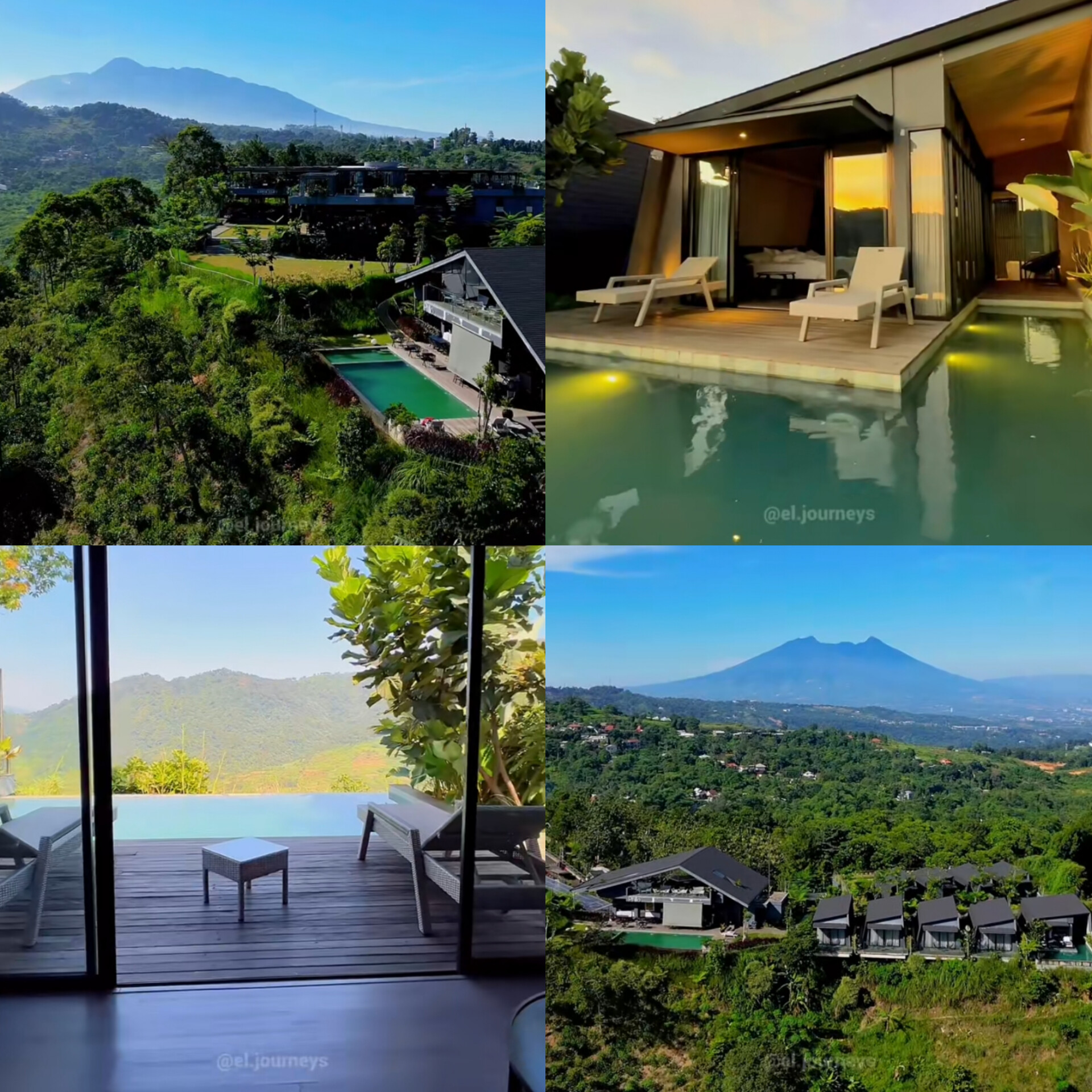 The Upperclift Sentul Bogor dengan pemandangan rasa Kintamani Bali.