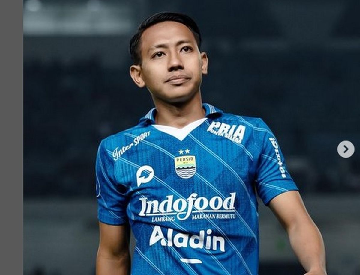 Gelandang Persib Bandung, Beckham Putra Nugraha. (Tangkapan layar Instagram)
