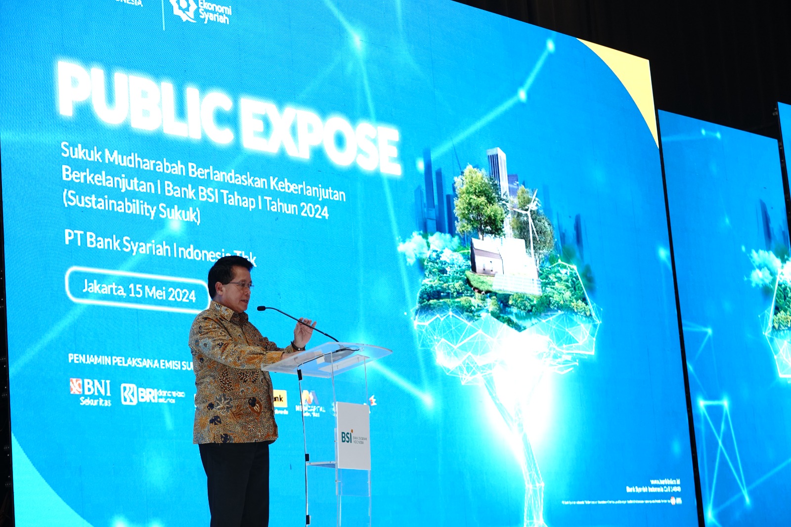 Sustainability Sukuk BSI atau Sukuk Mudharabah Keberlanjutan yang rencana diterbitkan oleh PT Bank Syariah Indonesia Tbk meraih antusiasme yang tinggi dari pasar. (IST)