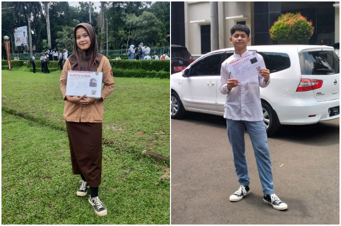 Dua siswa dan siswi Madrasah Aliyah Ponpes Modern Sahid Gunung Menyan, terpilih sebagai Pasukan Pengibar Bendera Pusaka tingkat Kabupaten Bogor.