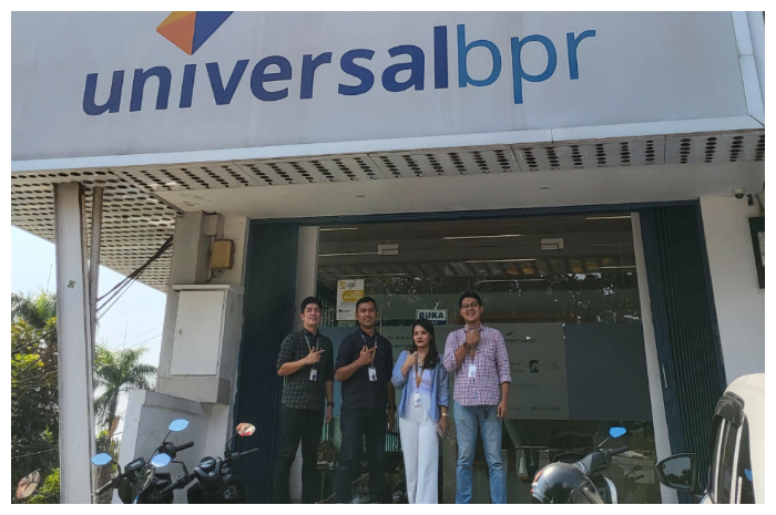 Kantor Bank Universal BPR Cabang Bogor.