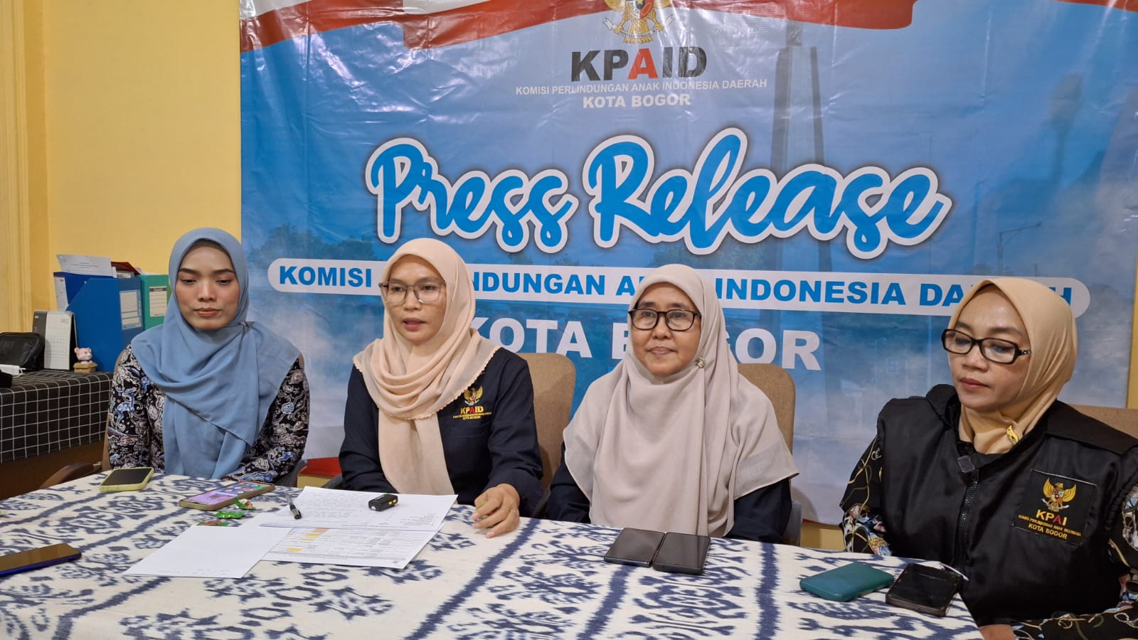KPAID dan Unit Pelaksana Teknis Daerah PPA Kota Bogor mencatat sebanyak 33 kasus kekerasan terhadap anak yang ditanganinya selama 2024.