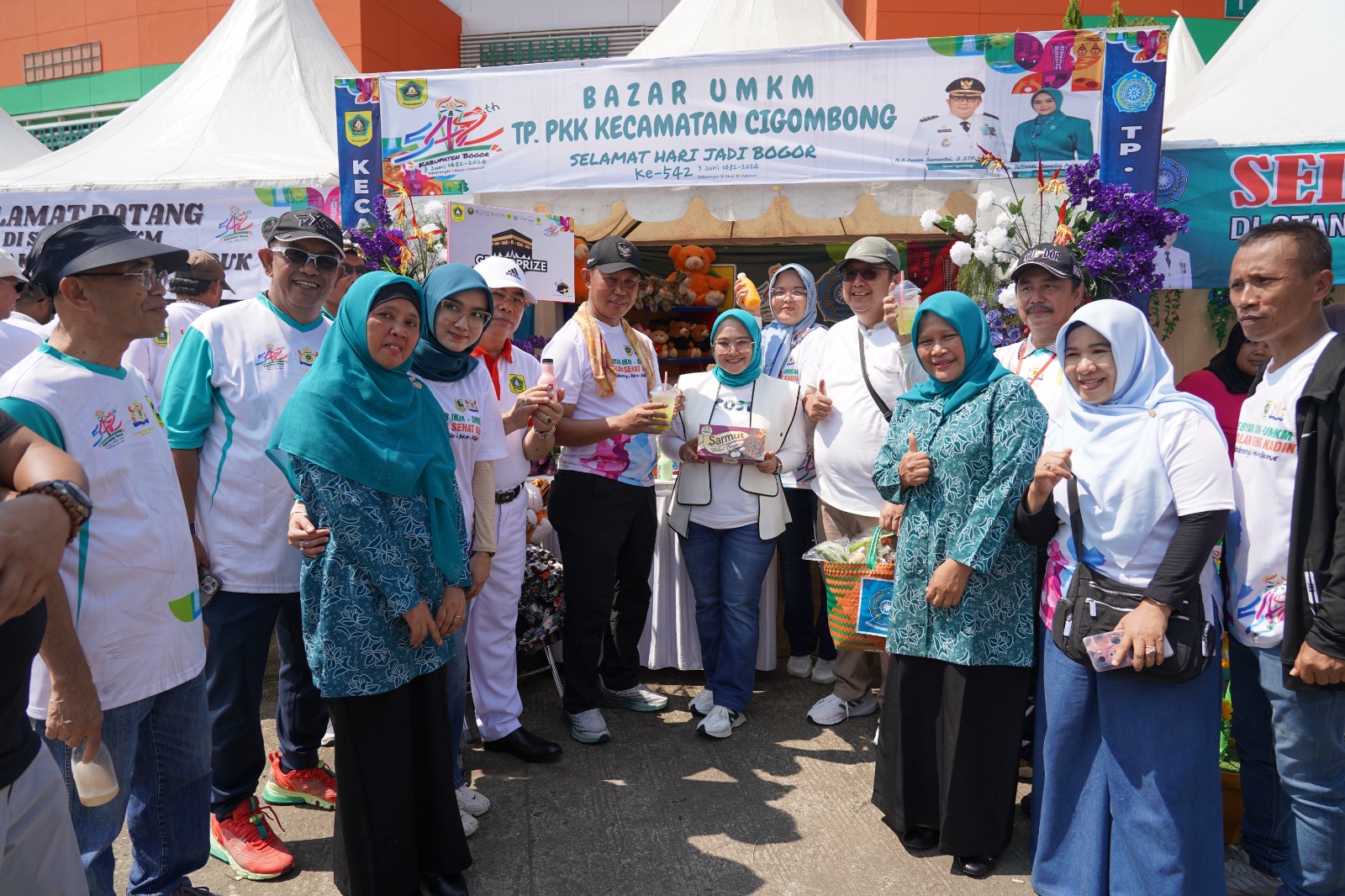 Kabupaten Bogor dukung UMKM Naik kelas dengan berbagai program.