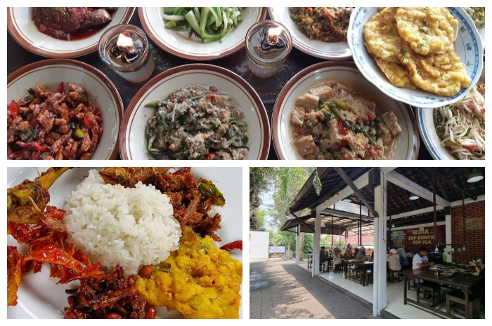 Rumah Makan Bu Haji Kuntum Nursery yang berlokasi tak jauh dari pusat tas Kota Bogor alias Tajur, Kecamatan Bogor Timur.