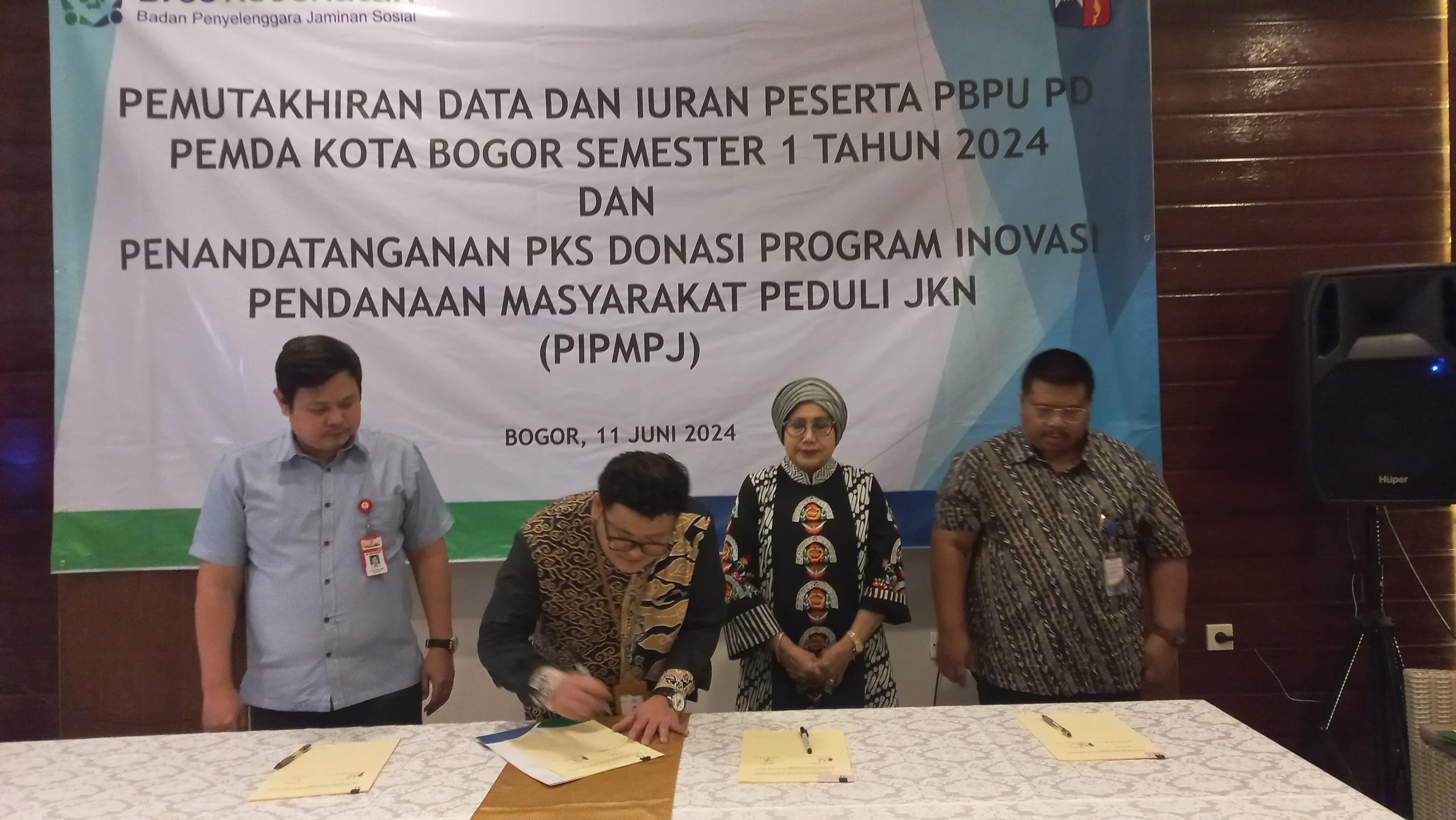Enam fasilitas kesehatan di Kota Bogor berikan bantuan bayar iuran BPJS Kesehatan warga yang kesulitan.