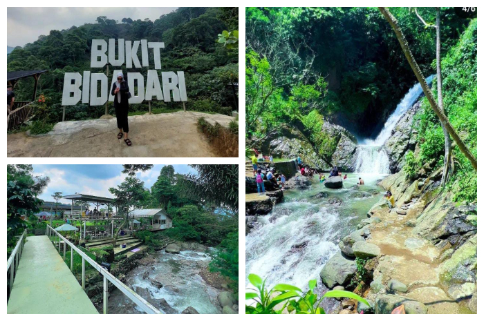 Bukit Bidadari yang berlokasi di Desa Bojong Koneng, Kecamatan Babakan Madang, Sentul, Kabupaten Bogor.