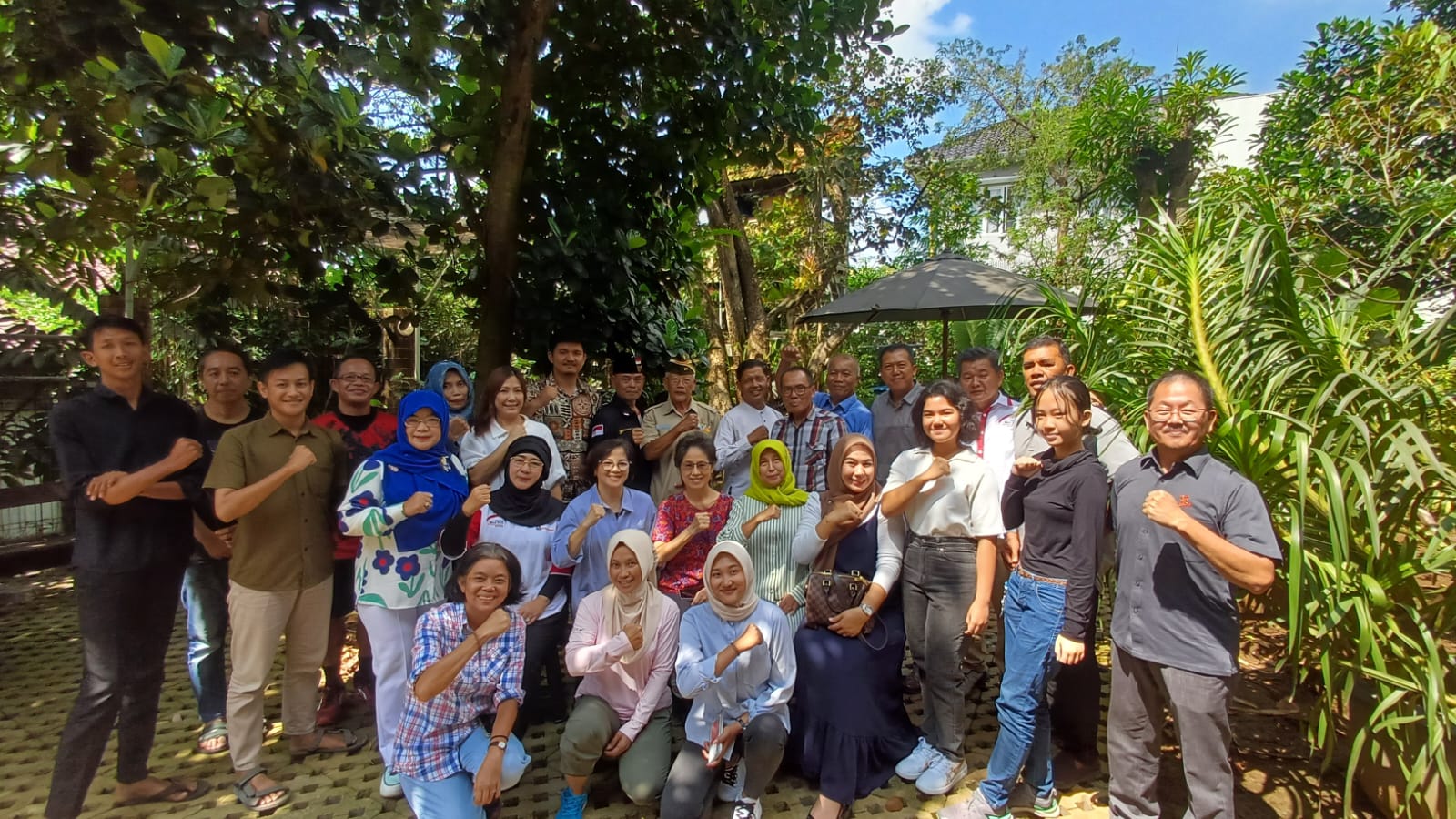 Panitia FMP 2024 saat melakukan pertemuan membahas persiapan kegiatan Wisata Kebangsaan dan Perjuangan.