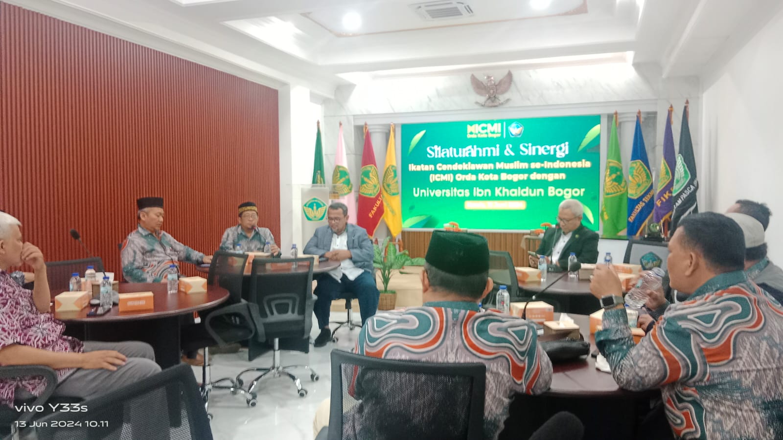 Silaturahmi yang dilakukan pengurus ICMI Orda Kota Bogor ke Kampus UIKA Bogor pada Kamis (13/6/2024) lalu.