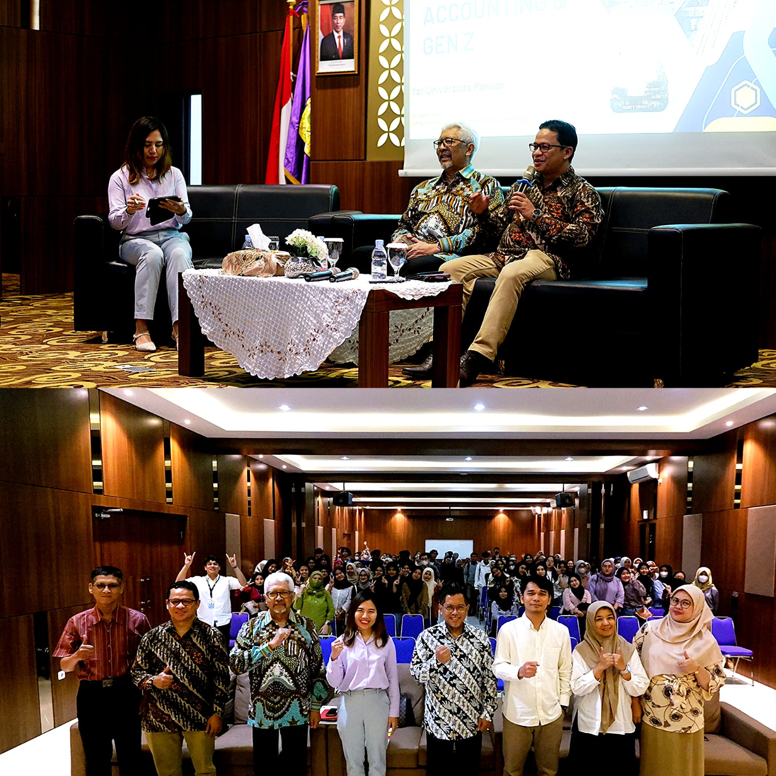 Fakultas Ekonomi dan Bisnis (FEB) Universitas Pakuan (Unpak) dengan Ikatan Alumni Fakultas Ekonomi dan Bisnis Unpak sukses menggelar seminar International Public Lecture.