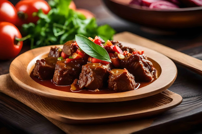 Ilustrasi rendang sapi
