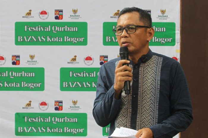 Pj Wali Kota Bogor Hery Antasari. Ia berjanji akan menyapaikan aspirasi jemaah haji ke pemerintah pusat.
