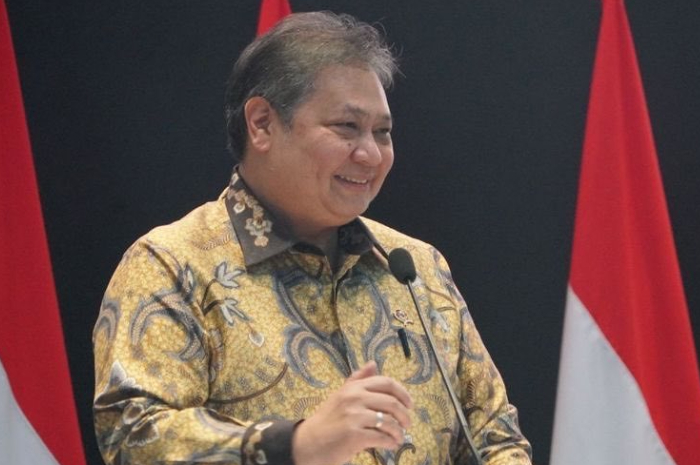 Menko Perekonomian Airlangga Hartarto.