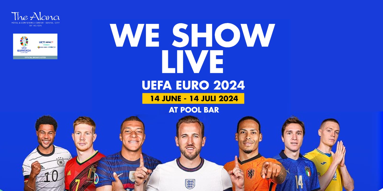 Nonton Bareng UEFA Euro di The Alana Sentul, Nikmati&nbsp;Keseruan Ini
