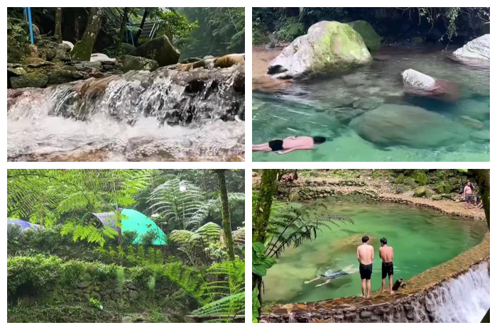 Lembah Tepus yang berada di Kampung Pasir Reungit, Desa Gunung Sari, Kecamatan Pamijahan, Kabupaten Bogor, Jawa Barat.