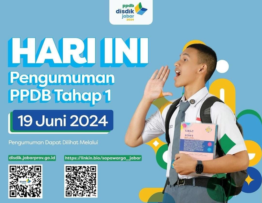 Akun instagram Disdik Jabar berikan informasi pengumuman PPDB SMA.