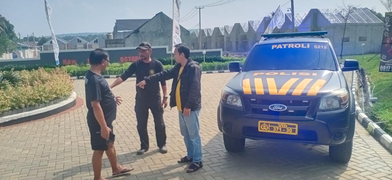 Polsek Rancabungur datangi TKP kasus dugaan penculikan anak di Rancabungur Sabtu (22/6/2024).