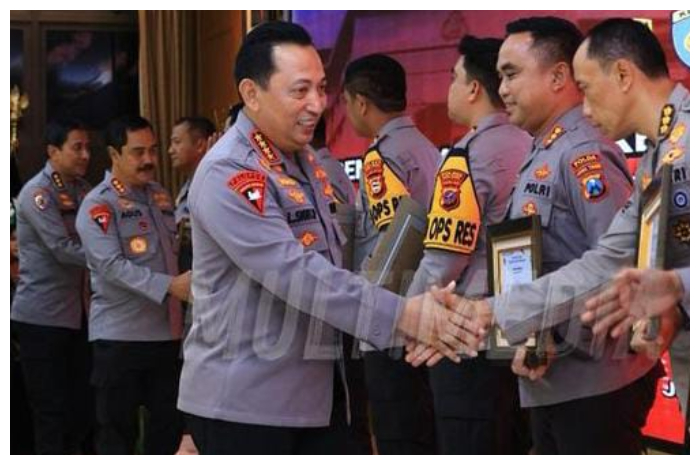 Kapolri Jenderal Pol Listyo Sigit Prabowo.