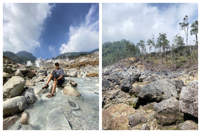 Trekking ke Kawah Ratu di Gunung Salak, Kabupaten Bogor.