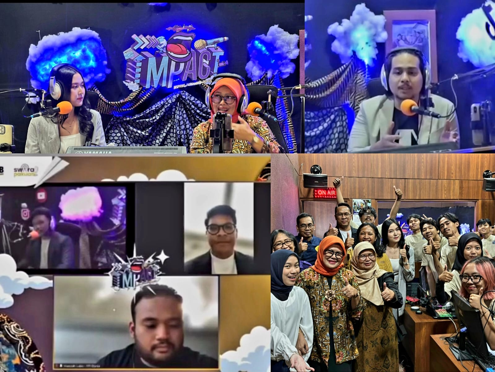 Siaran Live Multiplatform, Radio Swara Pakuan FISIB Unpak.