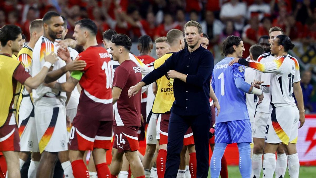 Jerman dan Swiss Lolos ke babak 16 besar Euro 2024. (Reuters)